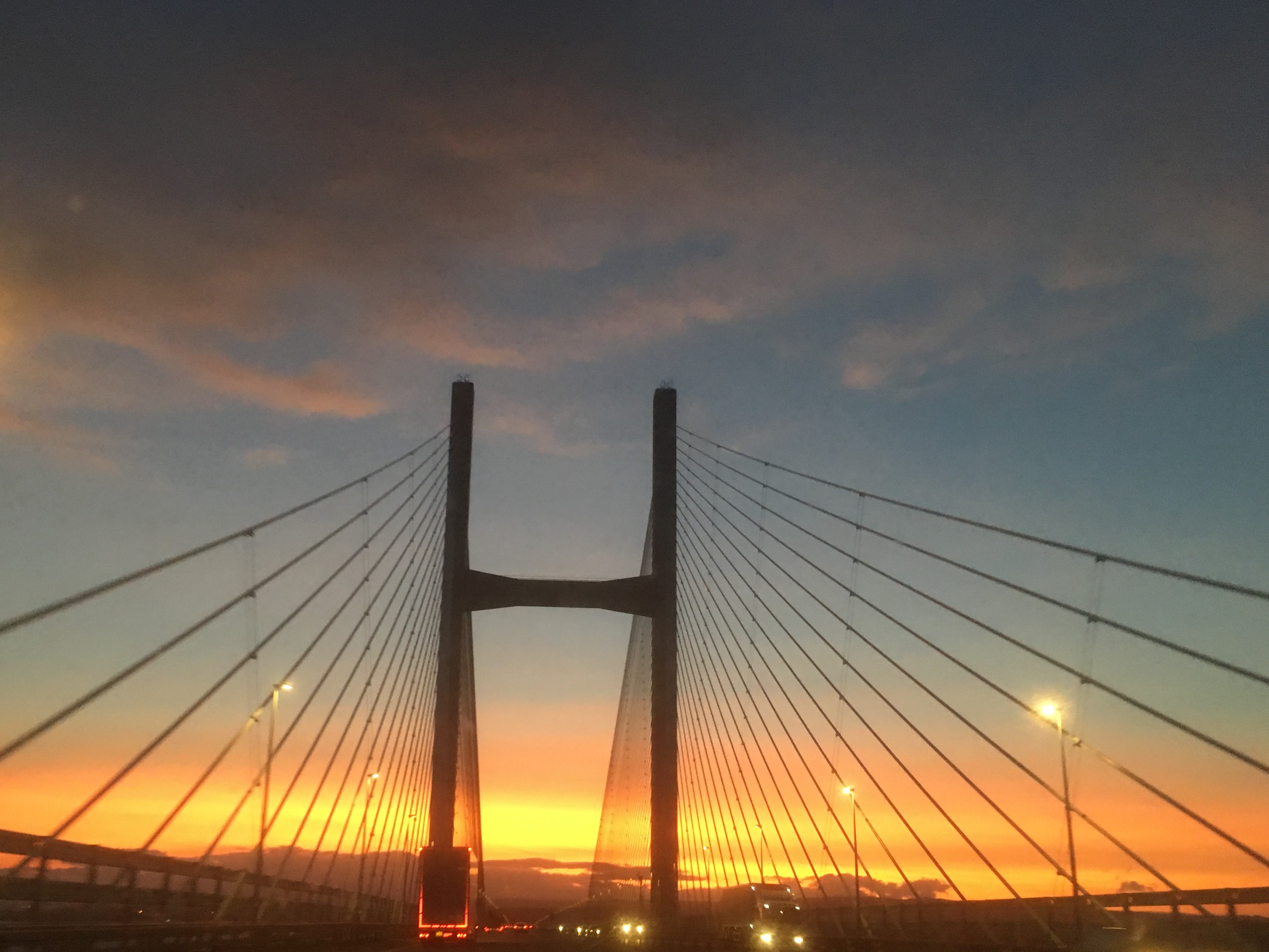 Severn Bridge Sunset